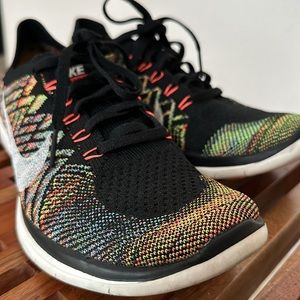 Nike Free 4.0 Flyknit Women's Running Shoes Multicolor